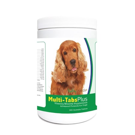 Healthy Breeds Cocker Spaniel Multi-Tabs Plus Chewable Tablets, 365PK 840235124020